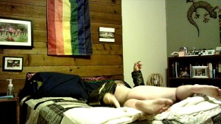 Playing with my dildo