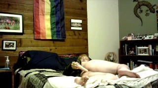 Playing with my dildo