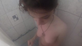 Backstage of the new bathtub video