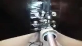 He makes me use my fuck machine 