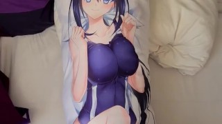 Cumming on my girlfriends swimsuit
