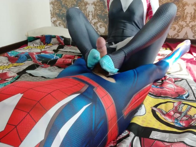 too shy and spiderman gay porn