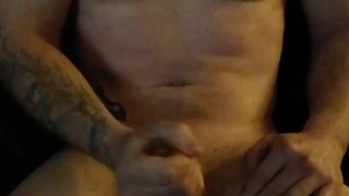 Jerking off to the thought of my dream girl in kinky boots. - straight stud wanking and moaning