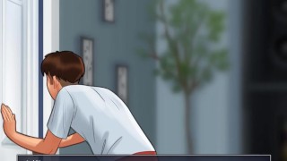 Summertime Saga - Cookie Jar - All Sex Scenes Only - Debbie #1 Part 31