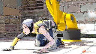 Borderlands Maya Takes A Fuck Break With Robot Arm ■ Borderlands ■ Blender SFM SOUND