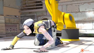 Borderlands Maya Takes A Fuck Break With Robot Arm ■ Borderlands ■ Blender SFM SOUND
