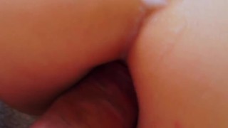 College girl no lube anal&pussy fucked-creampied&cumshot-gaping holes :) I'm a good girl :)