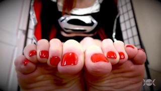 Dark Supergirl Your Ted Toe Weakness FREE Preview