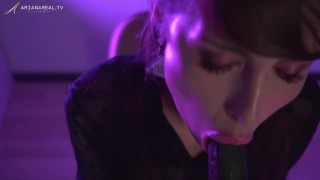 ASMR sucking Cucumber: ArianaRealTV deleted YouTube video