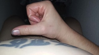 Super Wet Solo Stroke Cumshot