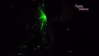 BARE DANCING FEET IN DISCO LIGHTS by Gypsy Dolores