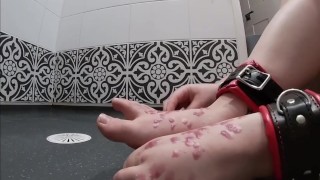 Feet Wax Play