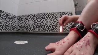 Feet Wax Play