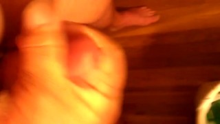 Playing with my cock