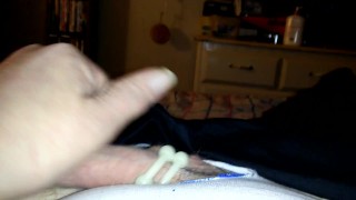 Playing with my cock