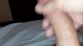 Masturbating alone
