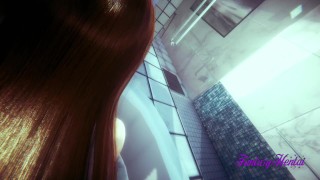 One Piece Hentai - POV Nami is Fucked in a Bath