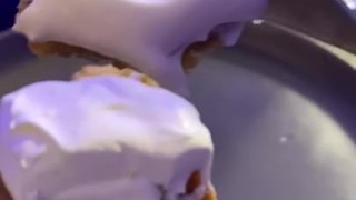 Eating thanksgiving pie too sexy 
