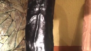 2 anal toys stretching 