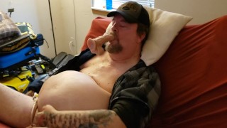 Horny Cripple Needs a REAL Cock for HOT Cum and Piss!