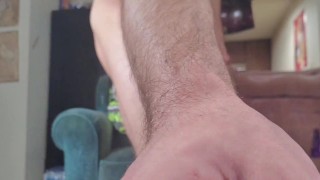 Monster cock jerks it hard - JustinConrad