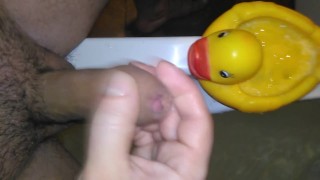 I fed sperm to a rubber toy