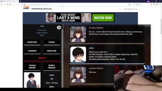 Girl plays Porngames #1