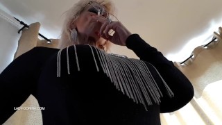 Smoking POV...on your knees boy!