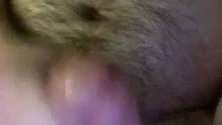 SPITTING ON MY COCK AND CUMMING ON MYSELF