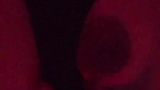 Inverted nipple whore teases tits 
