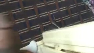 Masturbation in hotel 