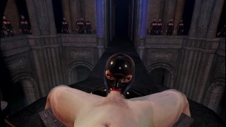 Citor3 VR SFM 3D XXX Games Bondage huge tits latex mistress sucks off  twice double oral creampie