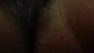 Ebony Cums HARD on Vibrator!!! 