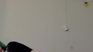 Quick anal fun with dildo