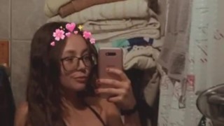 (Part2) Snapchat MILF In Shower 