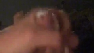 Woke up in the night to cum on camera