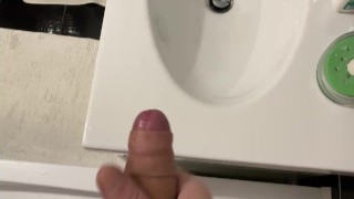 Handjob. Guy fingering cock. My TWITTER @jacks69on