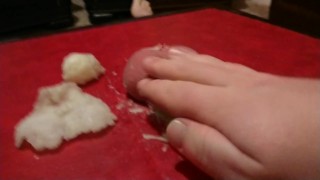 Small Penis Hot Wax CBT - Part 2 - Edging with set wax