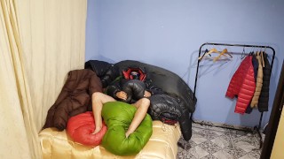 FUCKING AND CUMMING IN MY JACKET