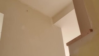 Crossdressing tucking pee