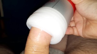 Horny Bear Playing With His Tenga