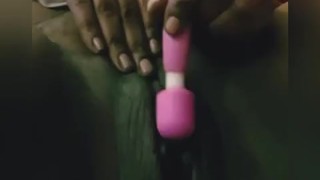 Horny ...My pink friend comes in handy 