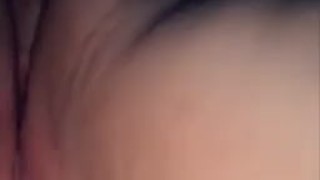 Big dildo in my tight little asshole