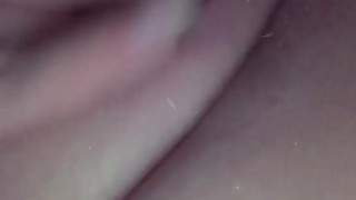 Playing with my fat wet pussy