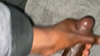 Oiled up BBC dirty talking and cumming 