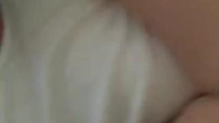 Rubbing my own natural boobies Early in Morning 
