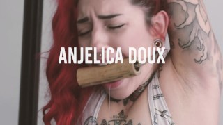 Anal plug in my big ass caressing it with my little hands and a little relax on my feet