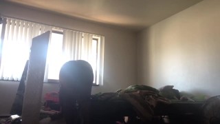 SPRING CLEANING IN THE NUDE BIG NATURAL TITS
