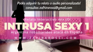 PARTE 1 ROLEPLAY INTERACTIVO & JOI ARGENTINA SEXY EN ESPAÑA AUDIO ONLY HOT ASMR VOICE