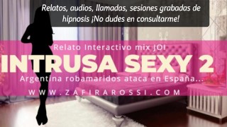 PARTE 2 ROLEPLAY INTERACTIVO & JOI ARGENTINA SEXY EN ESPAÑA AUDIO ONLY HOT ASMR VOICE